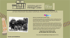 Desktop Screenshot of hannibalsquareheritagecenter.org